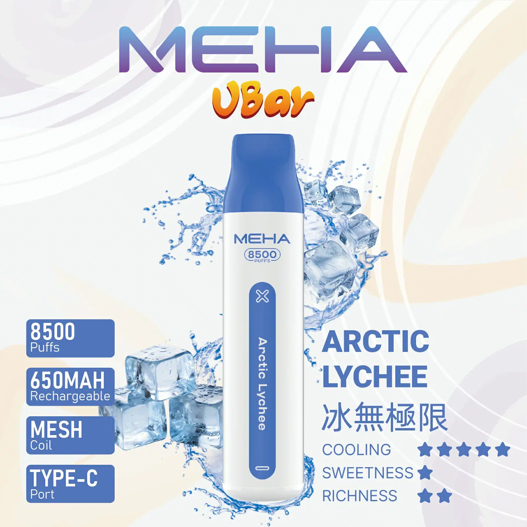 MEHA VBar魅嗨8500口小白條拋棄式電子煙|大容量持久體驗 MEHA VBar魅嗨8500口小白條拋棄式電子煙|大容量持久體驗:圖片 15