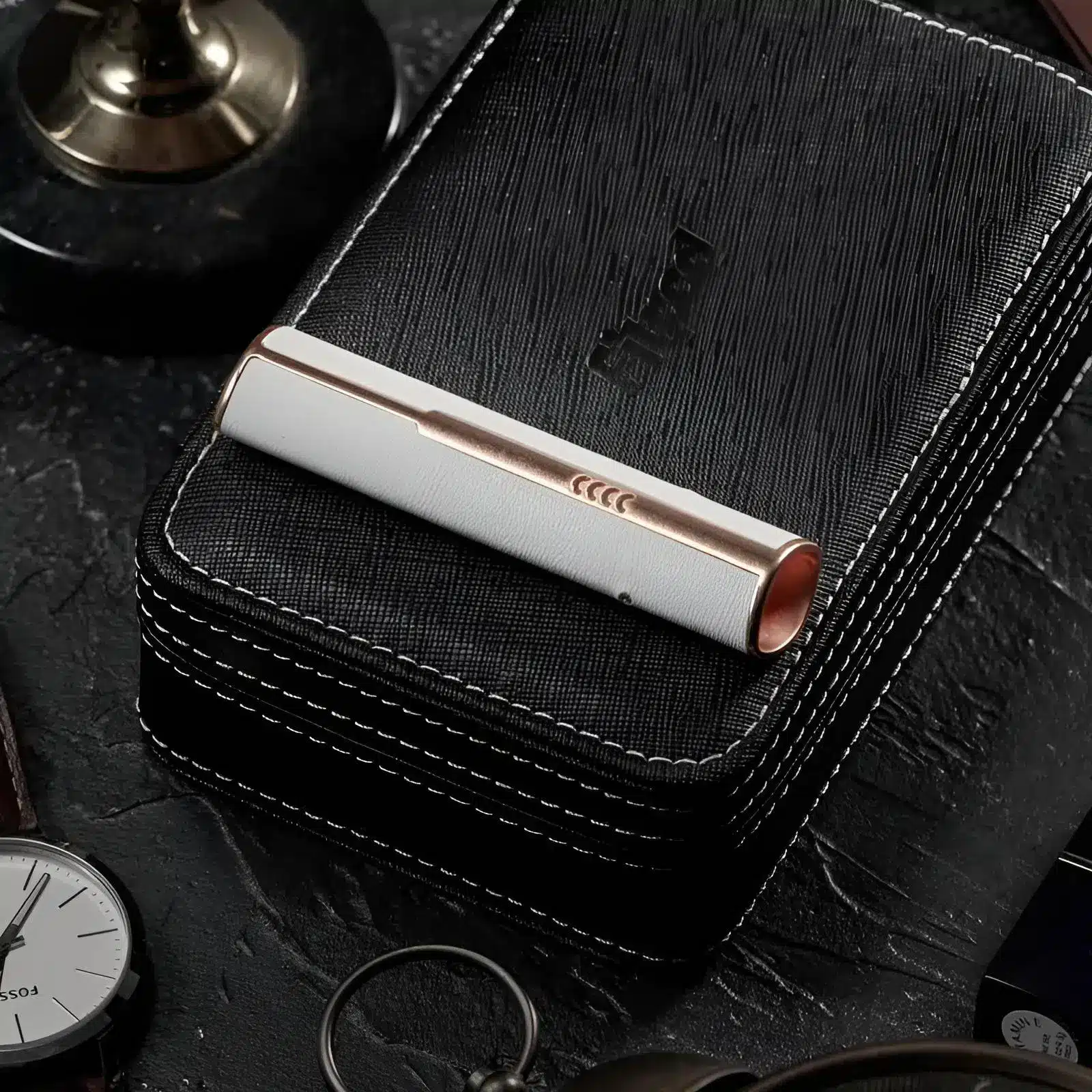 FITPOD 電子煙主機 皮革款|適配SP2 SP2S RELX悅刻及LANA一代煙彈 FITPOD 電子煙主機 皮革款|適配SP2 SP2S RELX悅刻及LANA一代煙彈:圖片 3