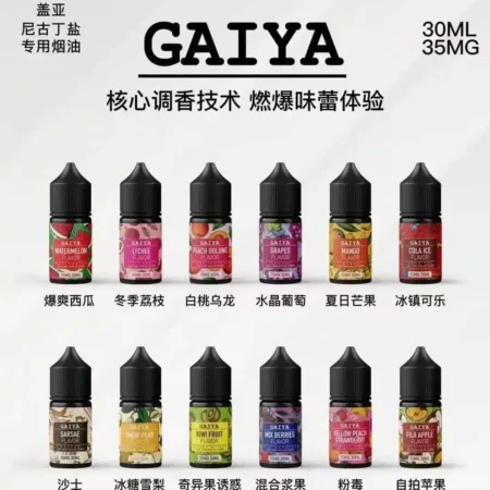 GAIYA蓋亞電子煙油 | 小煙煙油 30ML/35MG【買五送一】