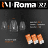 Roma R1空煙倉 3入組|2ml防漏設計|適配小蠻牛主機 Roma R1空煙倉 3入組