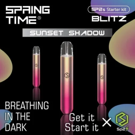 SP2霧面發光電子煙主機｜高效霧化體驗｜全面適配一代煙彈