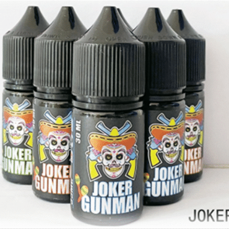 JOKER GUNMAN小丑鹽口味煙油30ML/35MG|原裝正品買五送一 JOKER GUNMAN小丑鹽口味煙油30ML/35MG|原裝正品買五送一