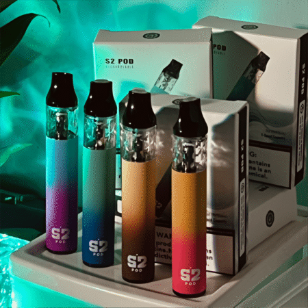 S2 POD 將軍小煙主機|0.8Ω 可注油空彈|換彈式設計|三入裝