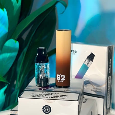 S2 POD 將軍小煙主機｜0.8Ω 可注油空彈｜換彈式設計｜三入裝