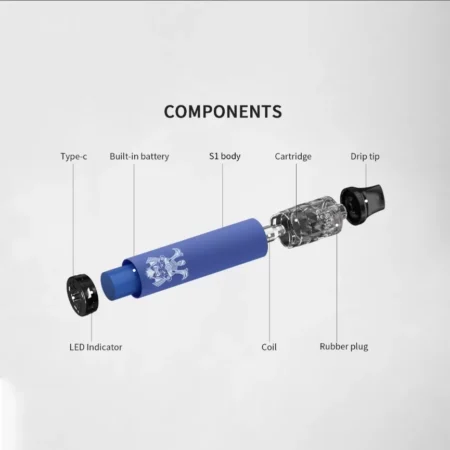 DISPOSABLE BARS 將軍 S1 拋棄式主機|支持多次注油|耐用便捷 DISPOSABLE BARS 將軍 S1 拋棄式主機|支持多次注油|耐用便捷