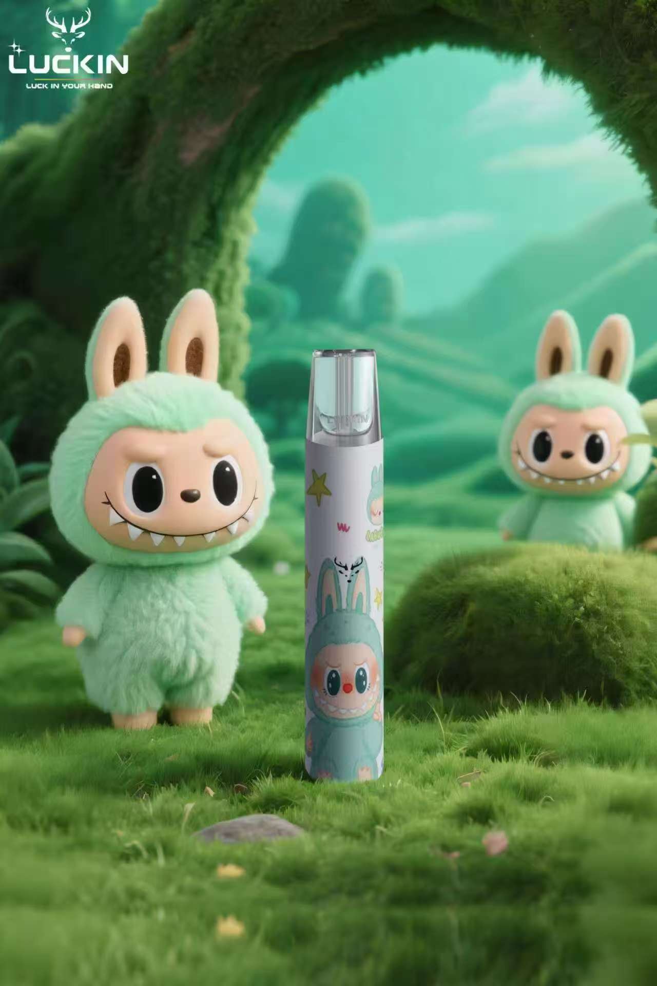 Luckin 幸運主機|Labubu 聯名款|幸運煙桿|全新上市|台灣現貨 Luckin 幸運主機|Labubu 聯名款|幸運煙桿|全新上市|台灣現貨:圖片 3