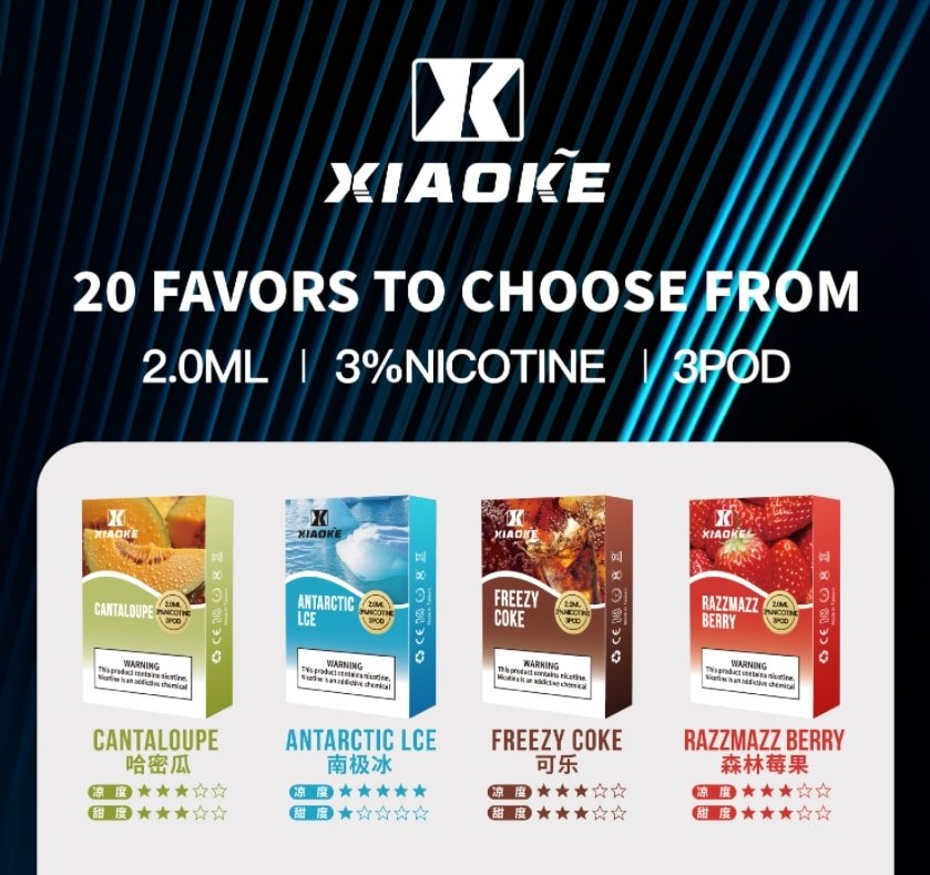 XIAOKE 梟客一代煙彈 通用 RELX 悅刻一代主機|穩定口感霧化彈 XIAOKE 梟客一代煙彈 通用 RELX 悅刻一代主機|穩定口感霧化彈