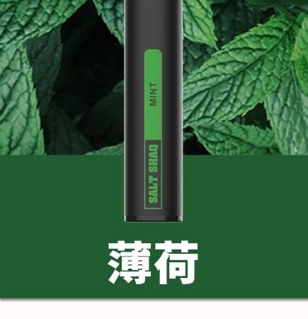 SALT SHAQ 鯊克7000口拋棄式煙桿｜持久續航・經典口感 小黑條