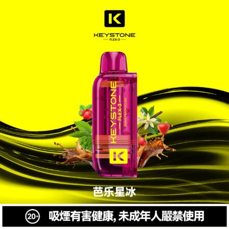 KEYSTONE FLEX-3 鑰石 25000口 專彈專機套裝｜大容量續航・台灣現貨