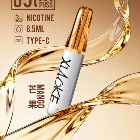 xiaoke 梟客 口紅款 8500口 拋棄式電子煙｜高顏值設計・大容量續航・台灣現貨