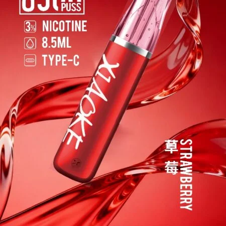 xiaoke 梟客 口紅款 8500口 拋棄式電子煙｜高顏值設計・大容量續航・台灣現貨