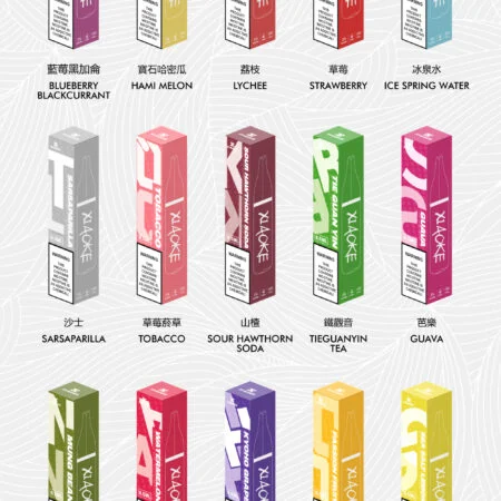 xiaoke 梟客 口紅款 8500口 拋棄式電子煙｜高顏值設計・大容量續航・台灣現貨