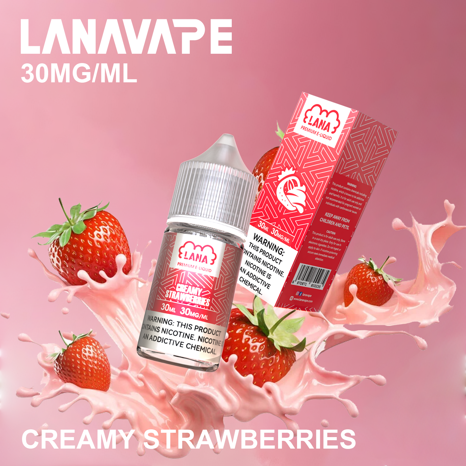 LANA 拉娜 30ml 瓶裝煙油|30MG 冰感強勁・清涼口感升級 LANA 拉娜 30ml 瓶裝煙油|30MG 冰感強勁・清涼口感升級:圖片 3
